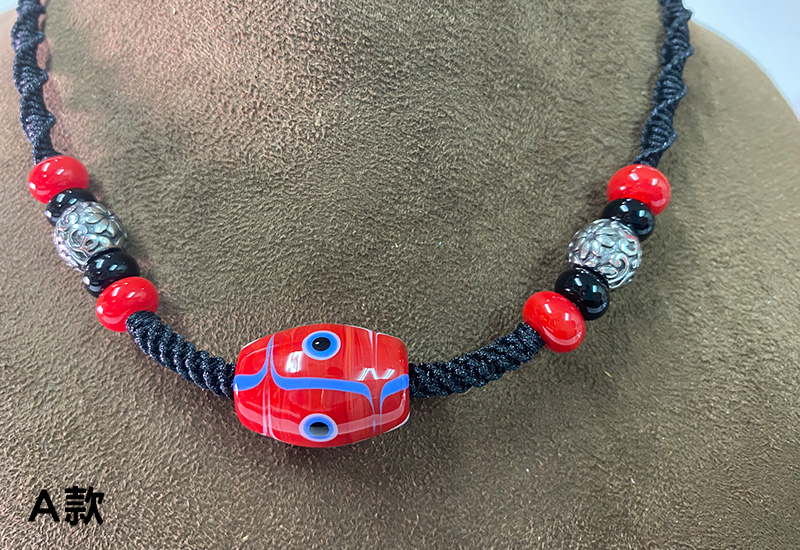 琉璃珠手編項鍊(多款)